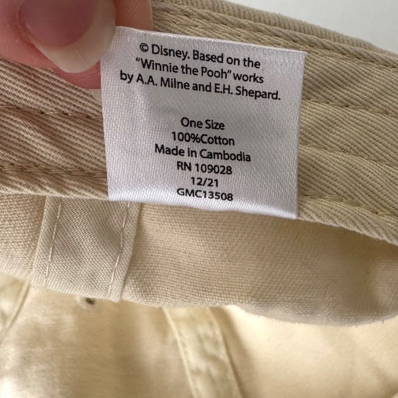 Disney Winnie The Pooh "Oh Bother!" Cap/Adjustable Closure/Collector/100% Cotton - Picture 9 of 9